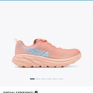 Hoka Rincon 3 shell coral/ peach parfait